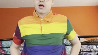 Horny Strip Show of Sexy Twink