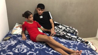 stepsister takes away my desire to fuck and I fuck her hard in her pussy - HD porn