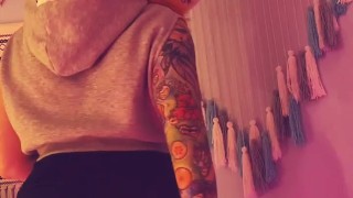 Furry Cat Girl shakes her fat ass for you