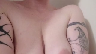 Shaved Head Princess, Sexy Shower Tease