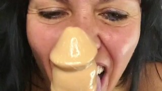 Flexible Milf Folds like a Pretzel! Self Peeing, Anal and Creamy Orgasm