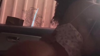 Lightskin Bubble Butt Backseat Bumpin