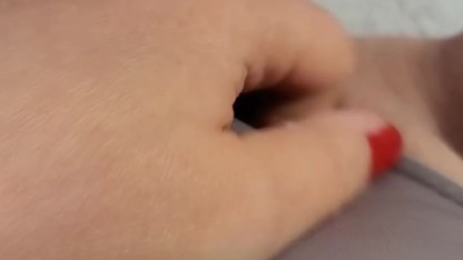 Naughty Mom Gets Wet in Panties and Has an Orgasm! Full Video on OnlyFans!