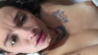 We do delicious scissors with my girlfriend and record a video