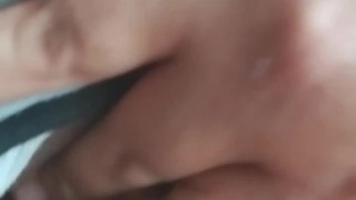 Just playing with my bellybutton and showing my pussy