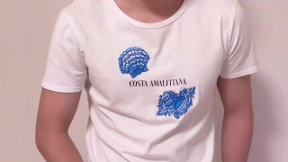 サンプル スポーティなイケメン君のオナニー