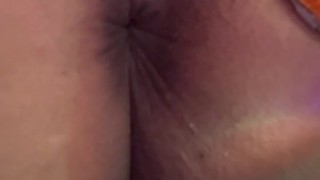 Slow motion masturbation close up