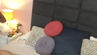 I fuck my girlfriend's ass with my harness.