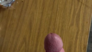 Не дрочил 3 дня и вот сколько спермы вышло