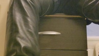 Biker daddy bates and talks dirty.