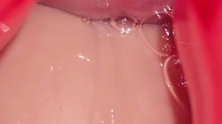 Horny Precum Straight Edge Cock Block Leaking Dangling Close Up Cock Twink Shorties