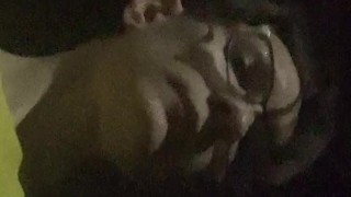 Naked public masturbation