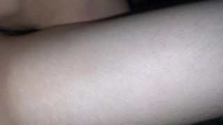 Nasty teen with a hairy pussy geeting a big dick inside her tight pussy …