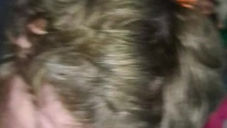 Daddy eating my tight little pussy