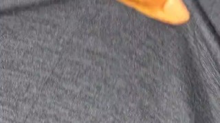 GIVING MY NEIGHBORS HUSBAND A HAND JOB WHILE SHE IS IN THE NEXT ROOM (Tease)