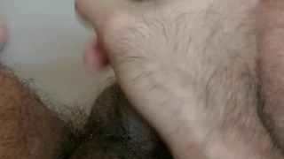 Hairy & Juicy Penis Pleasure