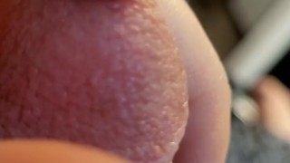 Precum Gently Milking Every Drop!