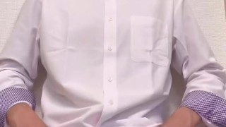 サンプル 30代リーマン君の大量射精オナニー