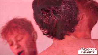 SOUTHERNSTROKES Adam Strong And Daniel Hausser 3way Fuck