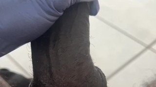 Edging with my glove