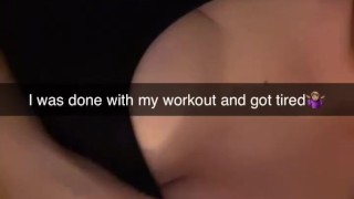 Snapping my ex after seeing him at the gym