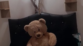 Horny friend masturbates and makes video for her boss