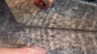 🥇HETERO DOTADO se graba mientras se MASTURBA para su NOVIA 💦 CREAMPIE