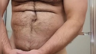 Hairy muscle bear flexing compilation