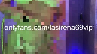 Hot Striptease Shower With LaSirena69