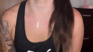 PISSING In A Cup💦 After Gym