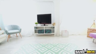 BANGBROS - Megan Fiore Invites Sara Diamante And Alberto Blanco For A Sexy Yoga Session