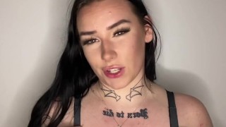 British teen JOI dirty talk