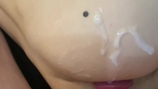 My stepbrother tastes fat dick and cum for the first time (@Tony_Keit)