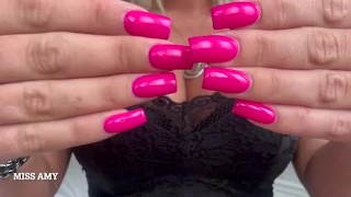 Nails And Cleavage Gooner