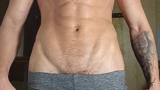 This fly is licking at my wet boxers