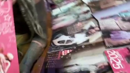 Tattoo goth girl Anuskatzz NEW CALENDAR 2025 now available at psy25 dot com - limited stock