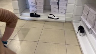 Showing my Ass and Thong in Public with Reactions