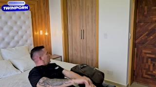 Petite Elf with big tits fucks lucky guy! Halloween special Fuck!- Jean Paul