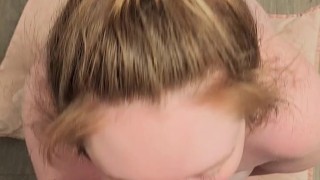 Hunny Rae gives a blowjob and gets fucked from behind