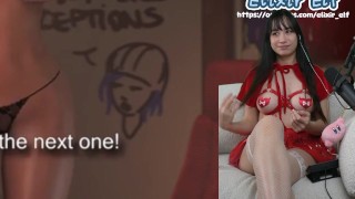 🫣 i played a DONT LOOK rule 34 challenge video!! i think i did good hehe. Overwatch x Resident Evil