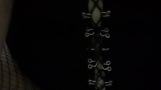 On my own squirt in bathroom playtime