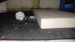 A Quick Can Stomp & Crush. Destroyed under my dirty boot 👣👣