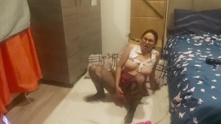 فیلم پورنو ایرانی هاردکور دختر ایرانی در اتاق هتل با توریست ترک در حال مکیدن دیک😱🇮🇷🔥