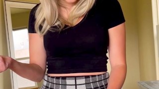 When I'm Too Busy My Reflection Takes Matters and Your Dick Into Her Own Hands