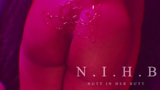 Oil and anal is a match made in heaven for this bubble butt babe