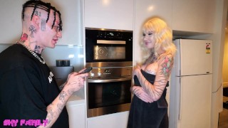 Deaf housewife gets cheated on by big cock and best friend (cum in mouth