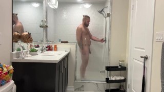 Showering while horny as fuck