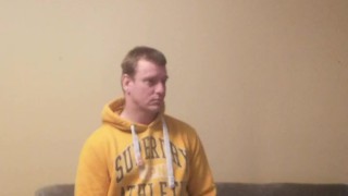 LongJohn0Hara fucking a creampuff fleshlight while watching porn