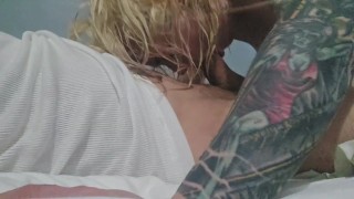 BJ quickie before her husband comes home