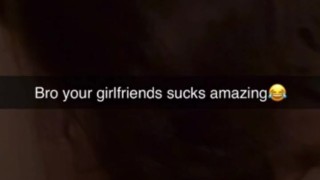 18 yo gym girl sucks trainers dick snapchat